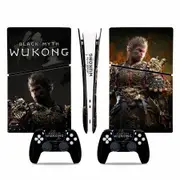 Black Myth Wukong Style 1258 PS5 Slim Digital Protective Skin Film Sticker Full Cover Decal for Console Digital Edition