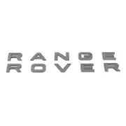 3d Logo Range Rover Emblem Car Front Hood Bonnet Letters Sticker For Range Rover Sport L494 L322 L320 Evoque Vogue Accessories Boris Matte Grey