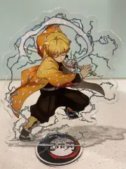 Demon Slayer Zenitsu Agatsuma - Acrylic Stand - Cake Topper / Desk Stand
