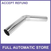 45 Degree Mandrel Exhaust Pipe 3" OD 11.81" Length T316 Stainless Steel New