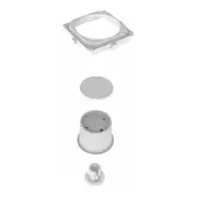 Clipsal Iconic Rotary Dimmer Knob Parts Pack White