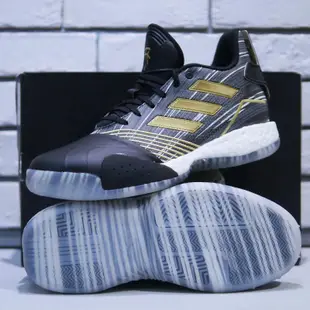 【5折】 Adidas T Mac Millennium 黑金色運動鞋 愛迪達 BOOST 低筒 籃球鞋 男EE3678