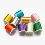 9 Colors 40 Yards Fly Tying Floss Thread 300D Silky Yarns fly fishing tying line
