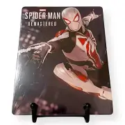Marvel's Spider-Man Remastered - Custom-Made PS5/PS4 G2 Steelbook Case - NO GAME