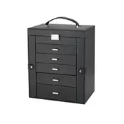 Jewellery Organiser Case Dust Proof Storage Box Ring Earring Necklace Display