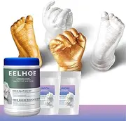 2 Set Baby Keepsake Hands Casting Kit,Hand Casting Kit,Keepsake Plaster Hand Mold Kit,Hand Molding Kit Available,Hand Mold,Discovering DIY Anniversary,Engagement,Birthday,Valentine's Day
