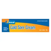 Amcal Cold Sore Cream 5g
