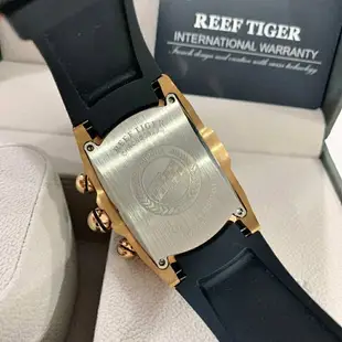(3色可選)(Little bee小蜜蜂精品)瑞士1989 REEF TIGER 瑞夫泰格 泡泡錶款 石英款橡膠錶