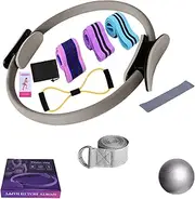 Pilates Essentials Kit for Women, Better Me Pilates Kit, Beginners Home Pilatess Essential Kits, Portable Fitness Equipment for Core Strength, Stretching Tonin