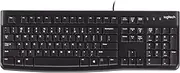 Logitech K120 USB Wired Keyboard, Black