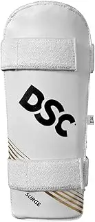DSC Condor Surge Cricket Arm Guard | Material: PVC | Towel Back for Sweat Absorption | Tri-Layered Composite Foam System | Deflected Keeping Safe from Shock