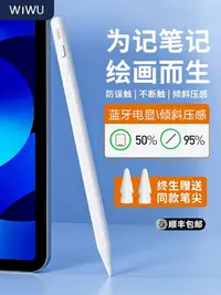 在飛比找樂天市場購物網優惠-wiwu電容筆適用于applepencil蘋果一二代iPad