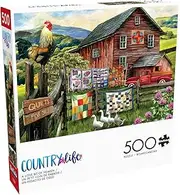 Buffalo Games - Country Life - A Little Bit of Heaven - 500 Piece Jigsaw Puzzle for Adults Challenging Puzzle Perfect for Game Nights - Finished Size 21.25 x 15.00