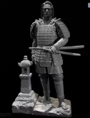 50mm Resin Last Warrior unpainted unassembled td-6372
