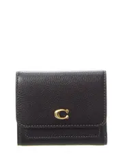 Coach Mila Leather Flap Wallet
