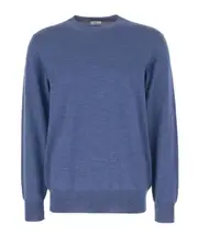 Long-sleeved pullover sweater XL Blue