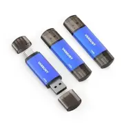 128GB 3 Pack USB Type-C Flash Drives 2-in-1 Dual Flash Drive USB A + Tape C
