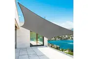 2m x 3m Grey Rectangle Sun Shade Sails for Patios Sun UV Outdoor Canopy Backyard Sunshades