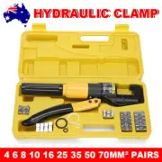 8 Ton 9 Dies Wire Force Power Hydraulic Crimper Terminal Cable Crimping Tool Set