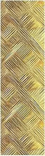 Amooorous Gold Irregularity Skateboard Grip Tape Non Slip Longboard Grip Tape Non Slip Cruiser Board Grip Tape 33×9 Inch