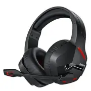 Wireless Gaming Headset with Microphone for PC PS4 PS5 Playstation 4 5, 2.4G ...