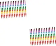 Sets Creative Crayon Blocks for Boys and Girls Small Size for Home School Art Activities Pcs