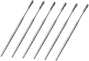 PACKOVE 6Pcs Stainless Steel Spiral Ear Wax Remover Tools Non Slip Ear Tool for Safe and Ear Cleaning Polished Design for Gentle Ear Canal Care