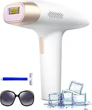 IPL Hair Removal for Permanent,999,999 Flashes Painless Laser Hair Remover with Ice Cooling Care Function and 9 Energy Levels, Hair Removal Device for Men,Women