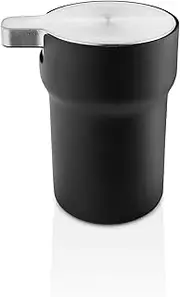 EVA SOLO | Citadel Soap Dispenser Black | Contemporary Design for a Stylish Bathroom | Dispenser Bottle for Soap or Sanitiser | Coordinated and Elegant Scandinavian Design | Black
