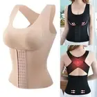 Padded Bra Posture Corrector Adjustable Compression Shapewear Women