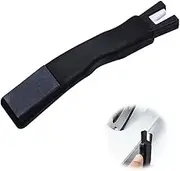 NYGHMY 1 Pcs Ceramic Ice Skate Sharpener - Double-Sided Blade Sharpening Tool with Sharpening Stone for Hockey & Figure Skates - Portable Edge Sharpening