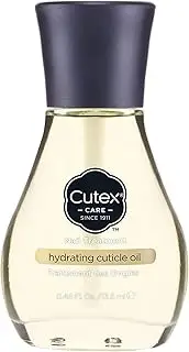 Cutex Hydrating Cuticle Oil, Formulated with Vitamin E & Sweet Almond Oil, (13.6ml) for Dry, Brittle & Rough Nails, Almond Scent, Dermatologist Tested