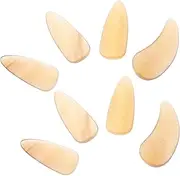 TOPPERFUN 8 Pcs Guzheng Nail Clips Finger Covers Protection Guzheng Nails Manicure Kit