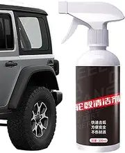 Tire Rust Remover | Iron Rust Remover for Car Detailing | Car Wheel Protection Spray Rust Yellow Black Spots Iron Fallout Cleaner for Car Truck Wheel, 300ml