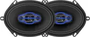 Jensen JS6804 4-Way 5"x7" / 6"x8" Multi-Fit Car Speakers | 160 Watts Peak Power