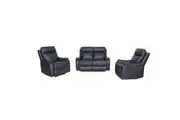 EL Dolavon 2 Seater + 2 Single Seater Fabric Lounge Set