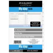 AT-A-GLANCE 2026 Daily Monthly Planner Two Page Per Day Refill