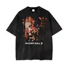 Silent Hill 3 Shirt, Heather T-shirt, Retro Gaming, Acid Wash Oversized T-shirt
