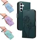 Shockproof Dandelion Wallet Case Cover for Samsung A16 A73 A55 A56 A15 A14 A32