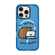 iPhone 16 Pro Impact Case MagSafe Compatible no thoughts by sad potato club