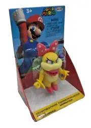World of Nintendo Super Mario Bros Wendy Koopa 2.5" Mini-Figure MISSING WAND