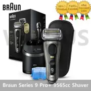 Braun Series 9 Pro+ 9565cc Cordless Electric Shaver Wet & Dry - Tracking