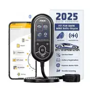 ANCEL BD330 OBD2 Scanner Bluetooth Fits for BMW, 3-in-1 Battery Registration ...