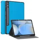 Galaxy Tab S10+ /S9+ /S9 FE Plus Case with S Pen Holder- Shockproof Smart Fol...