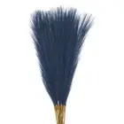 18Pcs Pampas Artificial Grass,21" Fake Pampas for Wedding Decoration,Dark Blue