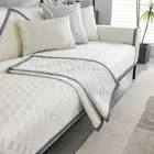 Cool Material Ice Silk Luxury Non-slip Sofa Towel Mat Sofa Covers Room Slipcover