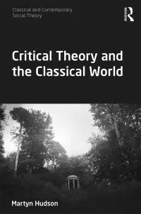 在飛比找博客來優惠-Critical Theory and the Classi