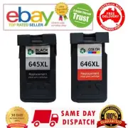 Black/Color PG-645XL CL-646XL Ink For Canon MG3060 2460 TR4560 MX496 TS3160 3360