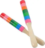 GREENADSCAPE 1 Pair Wooden Rhythm Sticks Music Percussion Instrument for Develops Creativity Beat Precision for Music Classes and Learning