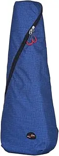 [Generic] 23" Concert Ukelele Ukulele Uke Backpack Bag Case 10mm S e Padding with Adjustable Shoulder Straps Blue 23